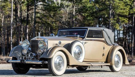 1933 Rolls Royce Phantom Ii Continental Drophead Sedanca Coupé By