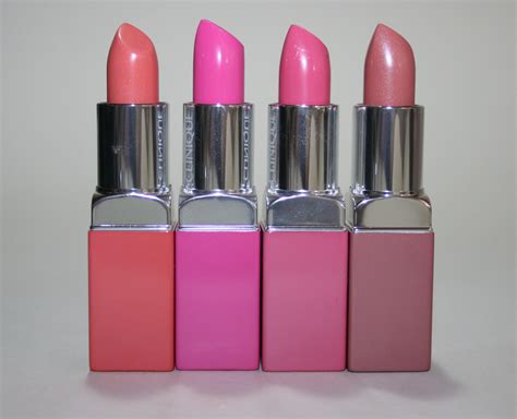Clinique Pop Lip Colour Primer In Nude Pop Melon Pop Sweet Pop And Wow Pop Beauty Geek