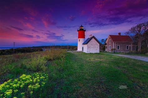 Cape Cod National Seashore Superior Sunrise At Nauset Lighthouse