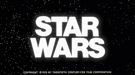 Star Wars Original Trailer Restored 1976 Youtube