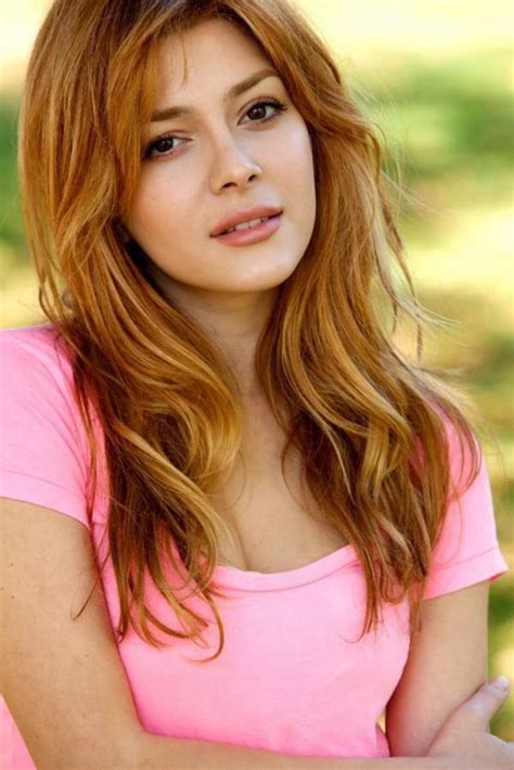 Picture Of Elena Satine Elena Satine Redhead Beauty Hair