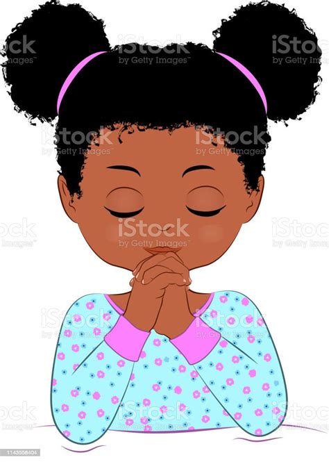 Child Praying Stock Illustration Download Image Now Istock