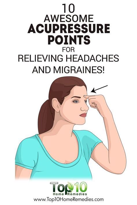 Acupressure For Migraine Headache 10 Pressure Points On Your Body How To Relieve Headaches