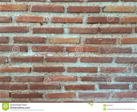 Raw Brick Wall Stock Image Image Of Material Interior 55187617
