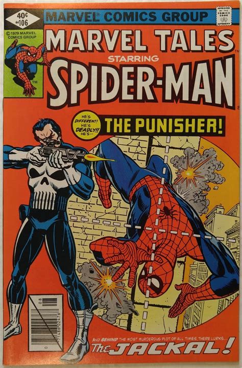 Marvel Tales 106 First Appearance Of Punisher From Amazing Spider Man