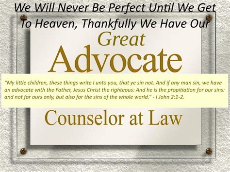 Our Great Advocate Kjb Daily Bible Study Daily Bible Study Bible