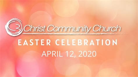 Christ Community Church Live Stream Youtube