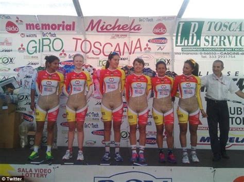 Colombian Women S Cycling Team Refuse To Stop Wearing Flesh Coloured