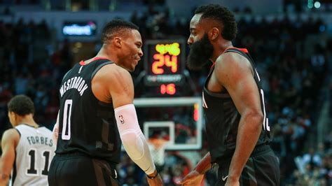 james harden russell westbrook on historic pace for rockets sports illustrated houston