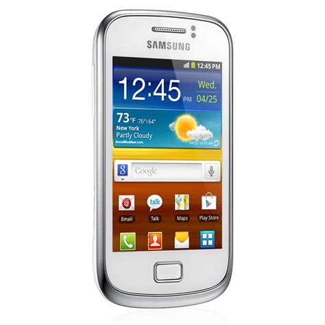 Samsung Galaxy Mini 2 Gt S6500 Blanc Mobile And Smartphone Samsung Sur