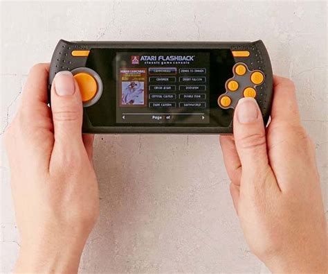 Atari Flashback Portable Handheld Gaming System Gadgetsin