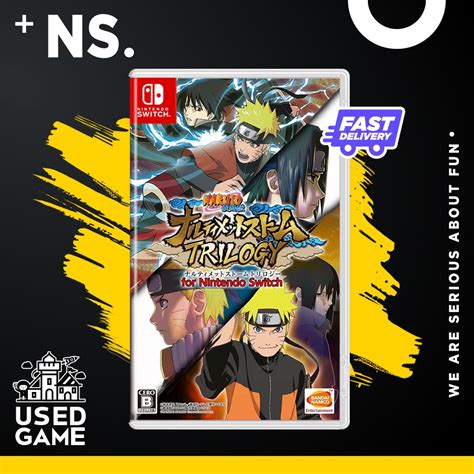 Nintendo Switch Naruto Shippuden Ultimate Ninja Storm Trilogy Aschijpn