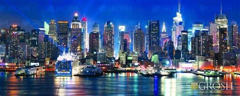 Photorealistic New York Skyline Grosh Backdrops