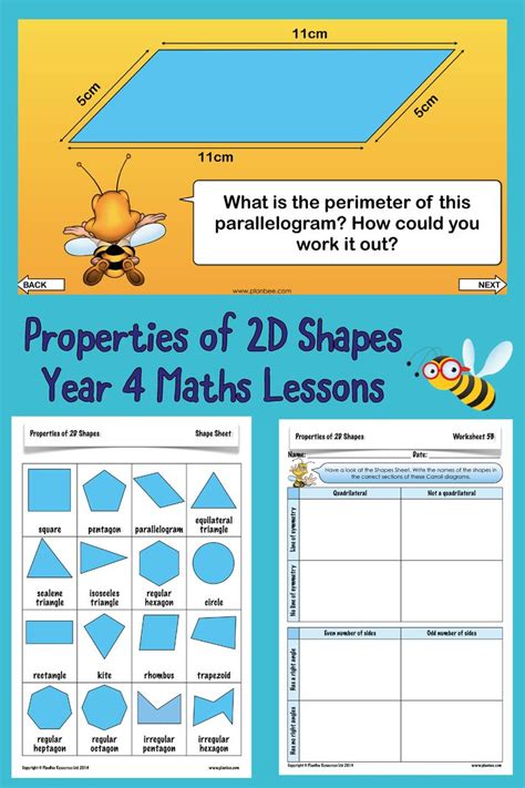 Properties Of 2d Shapes Properties Of 2d Shapes Shapes Lessons