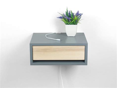 Contemporary Floating Nightstand Modern Floating Bedside