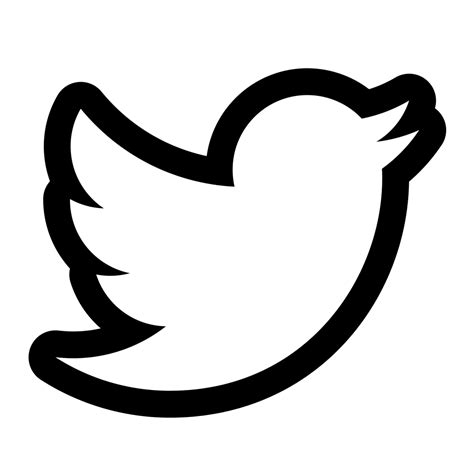 White Twitter Logo Vector At Collection Of White