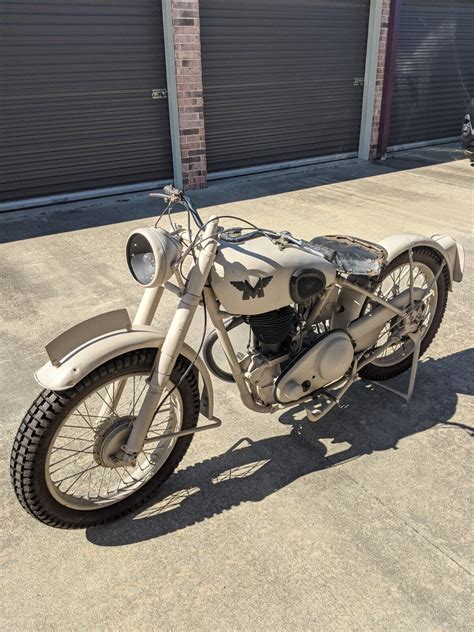 1943 Matchless G3l 500cc Motorcycle Military British Army Bike Ww2 Wwii