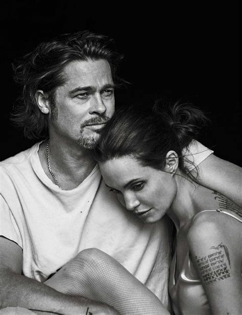 Angelina Jolie And Brad Pitt Photoshoot For Vanity Fair Magazine Italia November 2015