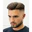 Centre Parting Fade Haircut For Men  Wavy