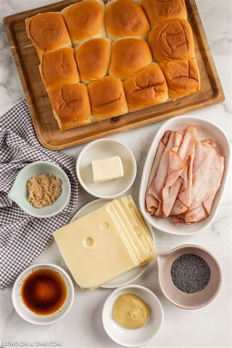 Ham And Cheese Sliders Easy Recipe