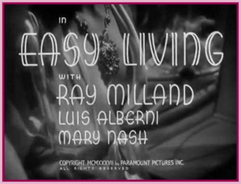 Easy Living 1937 Jean Arthur Ray Milland Rare Dvd