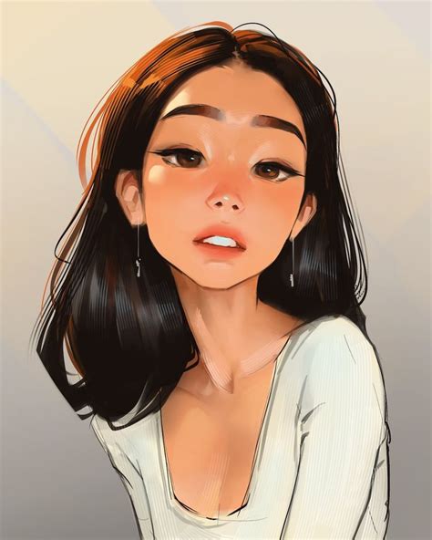 Sam Yang On Twitter In 2022 Digital Portrait Art Digital Art Girl