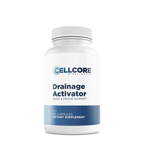 Drainage Activator Cellcore Biosciences Support Liver Detox