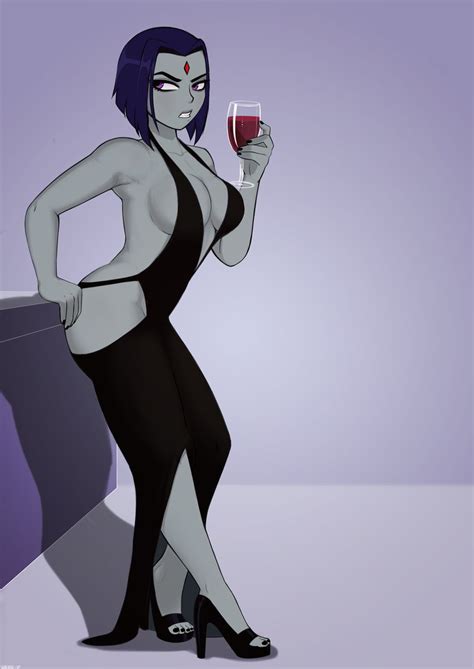 Raven Dressed Up For A Classy Date Teen Titans Know Your Meme