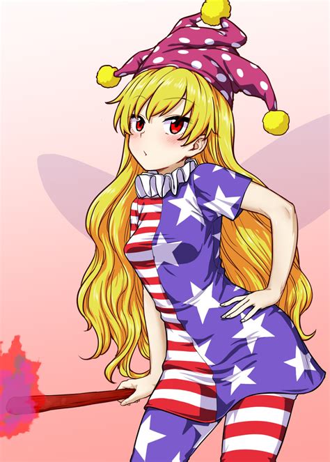 Safebooru - 1girl absurdres american flag dress american flag pants