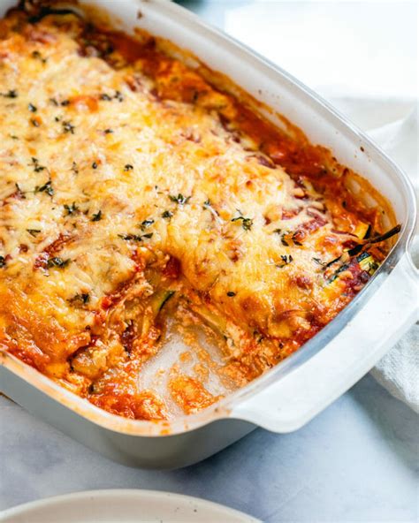 Perfect Zucchini Lasagna Not Watery A Couple Cooks