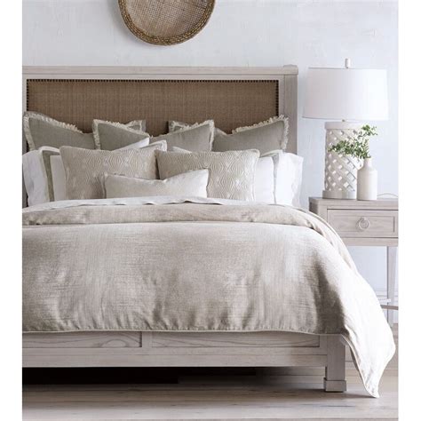 Eastern Accents Barclay Butera Taupe Ombre Cotton Blend Duvet Cover