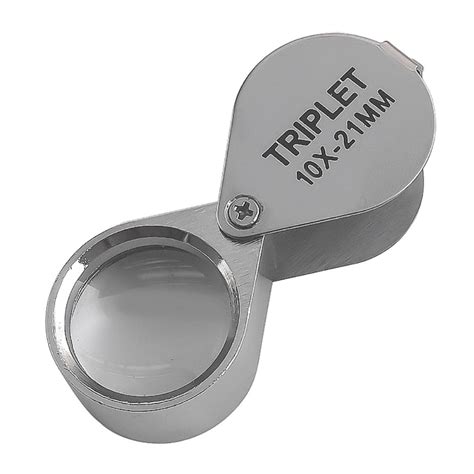 Magnifier Lens Triplet 10x 21mm Magnify Loupe Original Sujani Jewellers