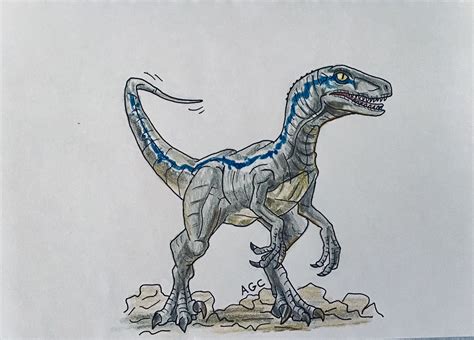 Cartoon Blue Blue Jurassic World Dinosaur Images Dinosaur Pictures