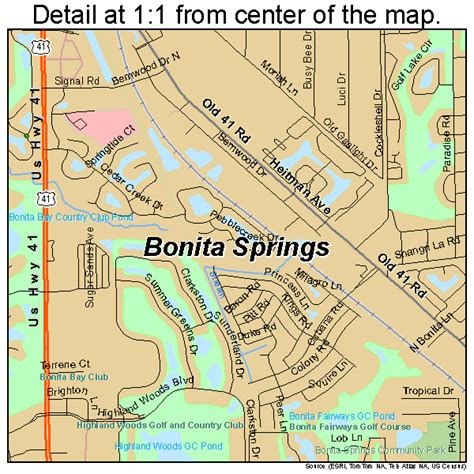 Bonita Springs Fl Map Map Of South America