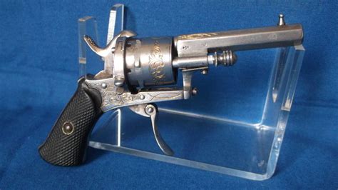 Exceptional Pin Fire Revolver ‘lefaucheux In 5mm Engraved Catawiki