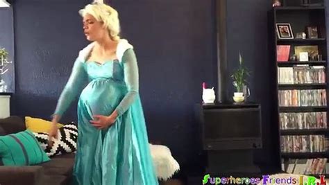 Pregnant Frozen Elsa Spiderman With Spiderbaby And Doctor Fun
