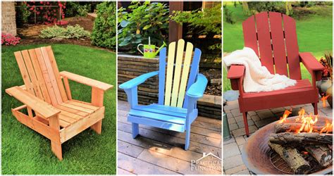 < image 1 of 2 >. 20 Best & Free Adirondack Chair Plans with Printable ...