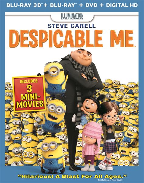 Best Buy Despicable Me 3d Blu Ray 3 Discs Blu Rayblu Ray 3d