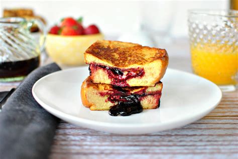 Peanut Butter And Jelly Stuffed French Toast Simply Scratch
