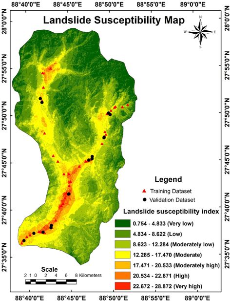 Landslide Susceptibility Map Download Scientific Diagram