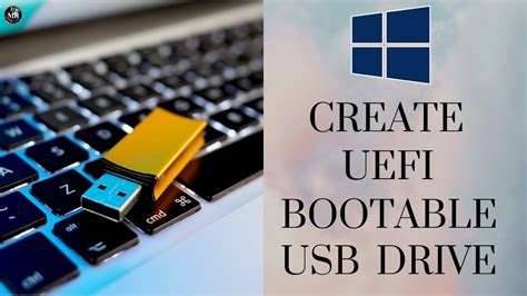 How To Create Uefi Bootable Usb Drive For Windows 10 Rufus Youtube