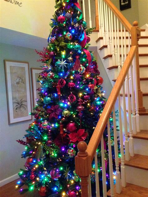 Jewel Tone Christmas Tree Simple Christmas Tree Decorations Grinch
