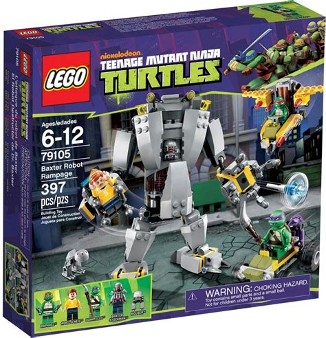 79105 Lego Teenage Mutant Ninja Turtles Baxter Robot Rampage