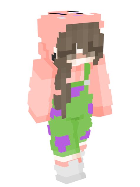 Minecraft Girl Skin Png Isolated Photos Png Mart