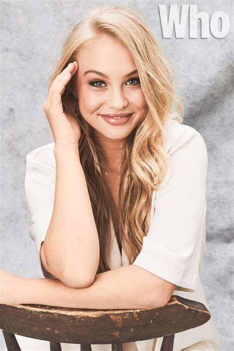 Who Exclusive Home And Away Olivia Deeble On Beauty Who Magazine