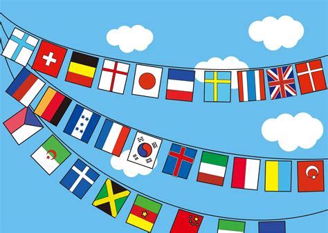 Free Clipart Flags Of The World