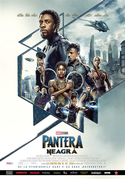 Poster Black Panther 2018 Poster Pantera Neagră Poster 1 Din 32