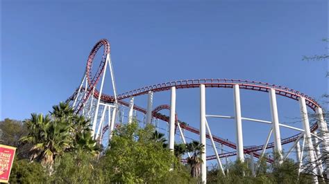Viper Six Flags Magic Mountain Off Ride 2021 Youtube