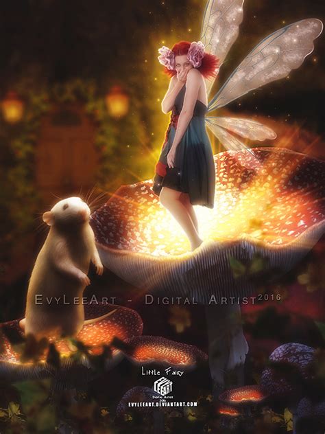 Little Fairy By Evyleeart On Deviantart