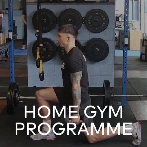 Home Gym Programme Fitness Formulas